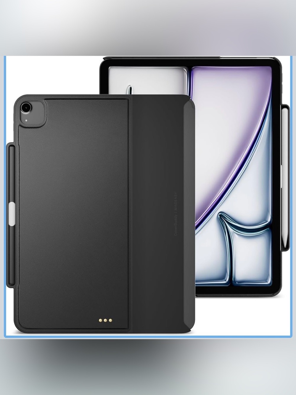 MAGEASY CoverBuddy iPad Case that Fits Magic Keyboard for iPad Air 13"